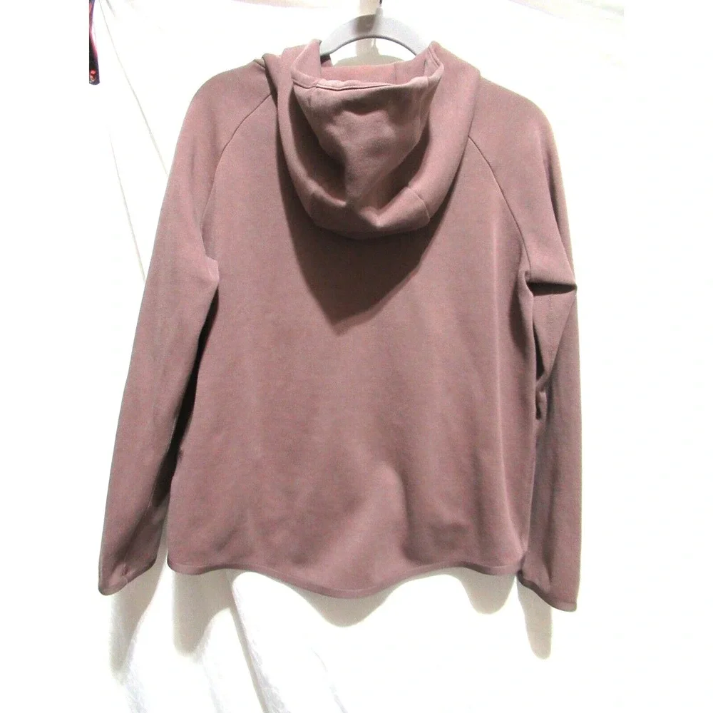 Nike Brand Women's Size Small Brown Full Zip Hi-Low Hoodie